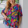 Clothing Proud Poppy Clothing Tops | Natalie Top In Amazon By Kasey Rainbow