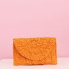 Accessories Proud Poppy Clothing Bags | Libby Clutch In Orange