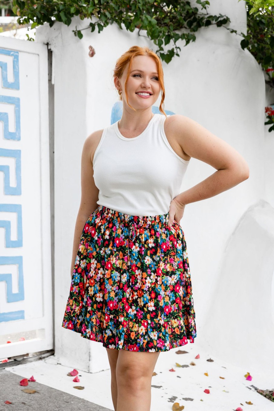 Clothing Proud Poppy Clothing Skirts | Brooke Skirt In Azalea