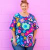 Clothing Proud Poppy Clothing Tops | Tilly Top In Kasey Rainbow My Things