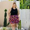 Clothing Proud Poppy Clothing Shorts | Caity Shorts In Coco Print By Kasey Rainbow