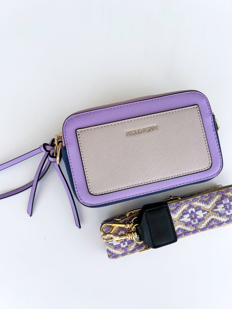 Accessories Proud Poppy Clothing Bags | Proud Poppy Crossbody Bag In Purple