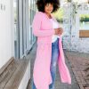 Clothing Proud Poppy Clothing Cardigans & Knits | Jane Cardigan In Pink