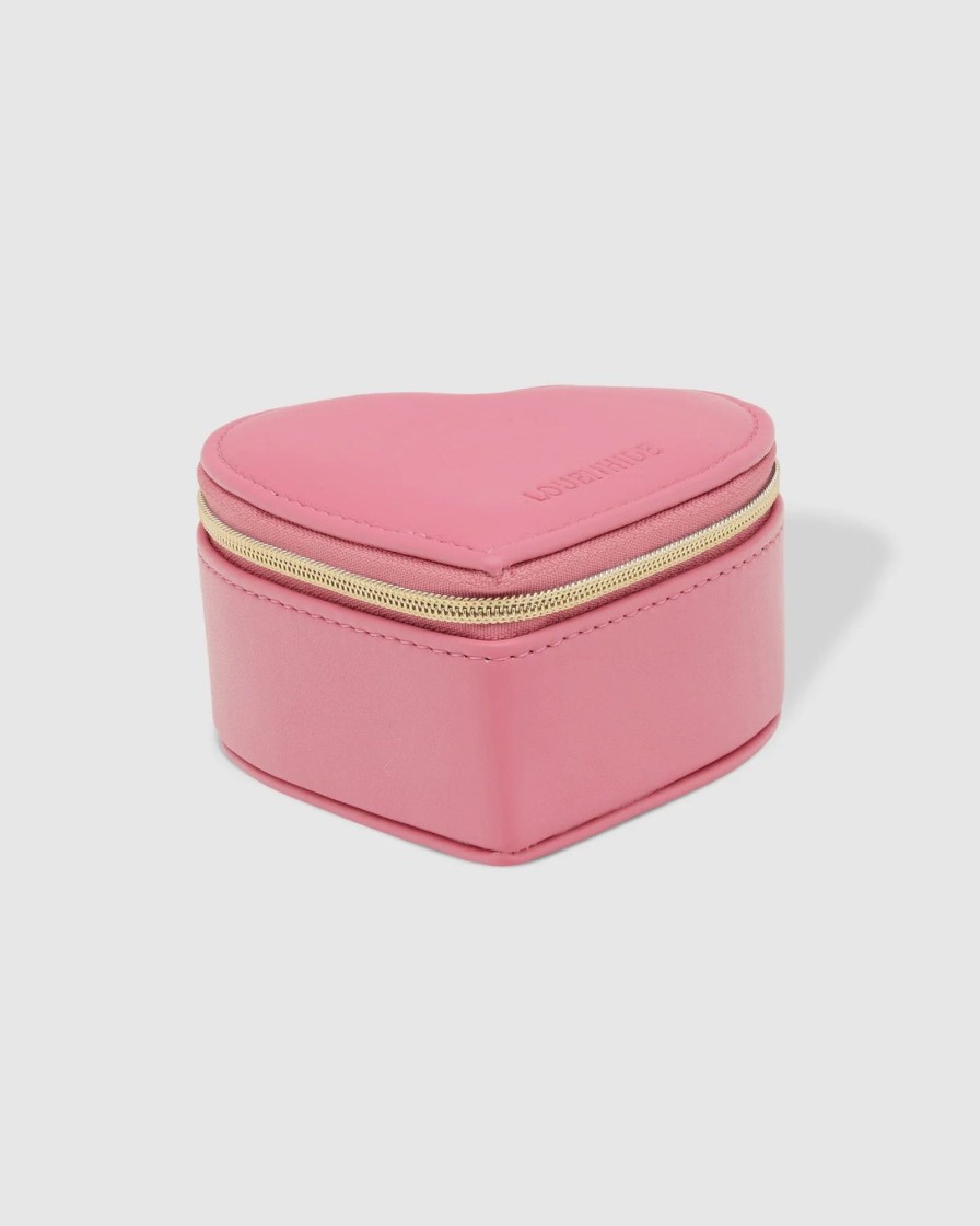 Accessories Proud Poppy Clothing Jewellery Boxes | Valerie Jewellery Box In Pink