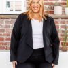 Clothing Proud Poppy Clothing Jackets & Coats | Carter Black Blazer