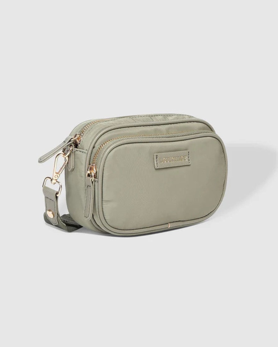 Accessories Proud Poppy Clothing Bags | Cali Nylon Crossbody Bag Khaki