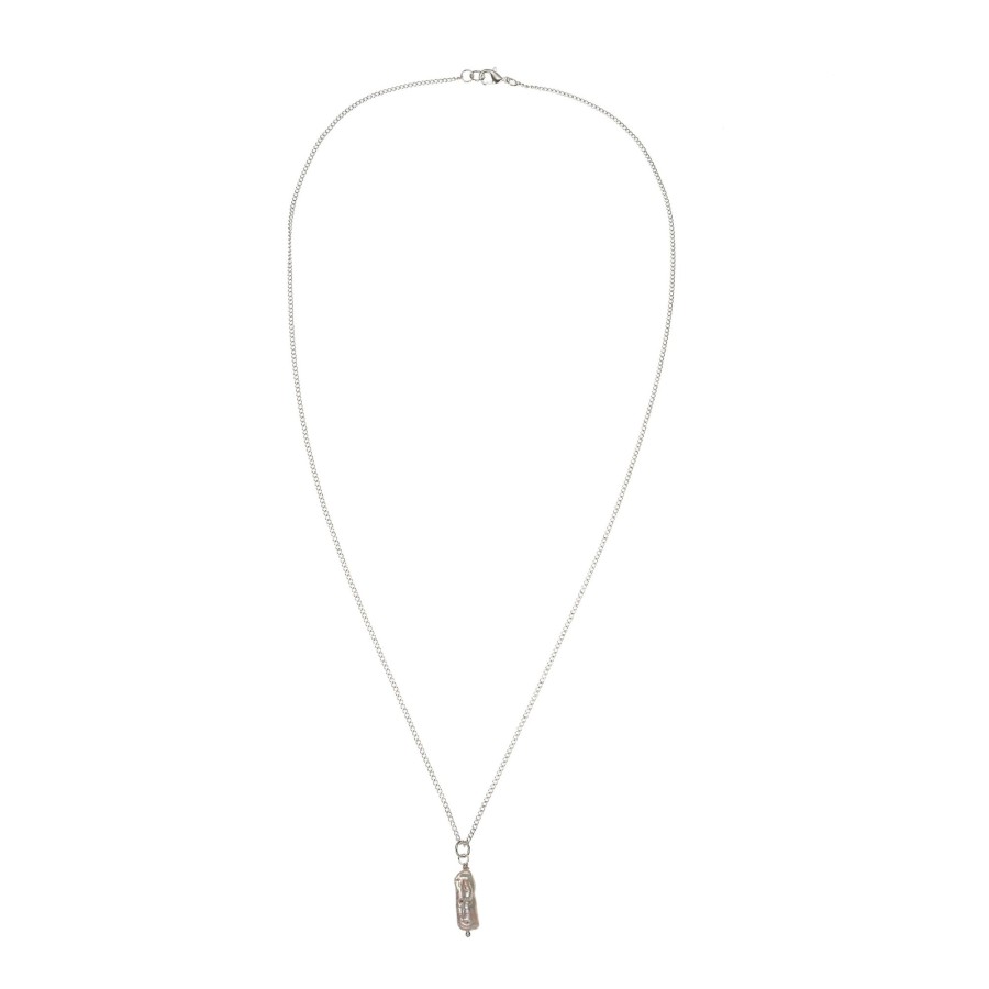 Accessories Proud Poppy Clothing Necklaces | Amor Necklace In Silver