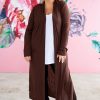 Clothing Proud Poppy Clothing Cardigans & Knits | Jane Cardigan In Chocolate