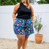 Clothing Proud Poppy Clothing Shorts | Lila Shorts In Blue Leopard By Kasey Rainbow