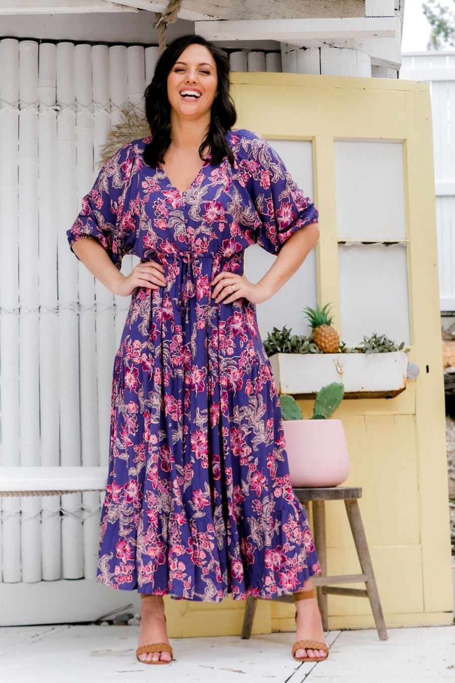 Dresses Proud Poppy Clothing | Addison Dress In Amelia Print