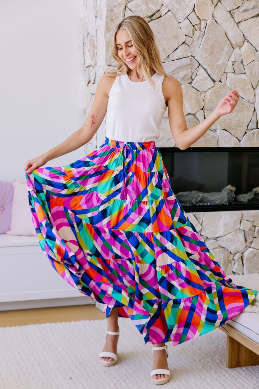 Clothing Proud Poppy Clothing Skirts | Bobbie Maxi Skirt