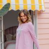 Clothing Proud Poppy Clothing Tops | Brighton Long Sleeve Basic Top In Pink