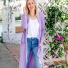 Clothing Proud Poppy Clothing Cardigans & Knits | Jane Cardigan In Lilac