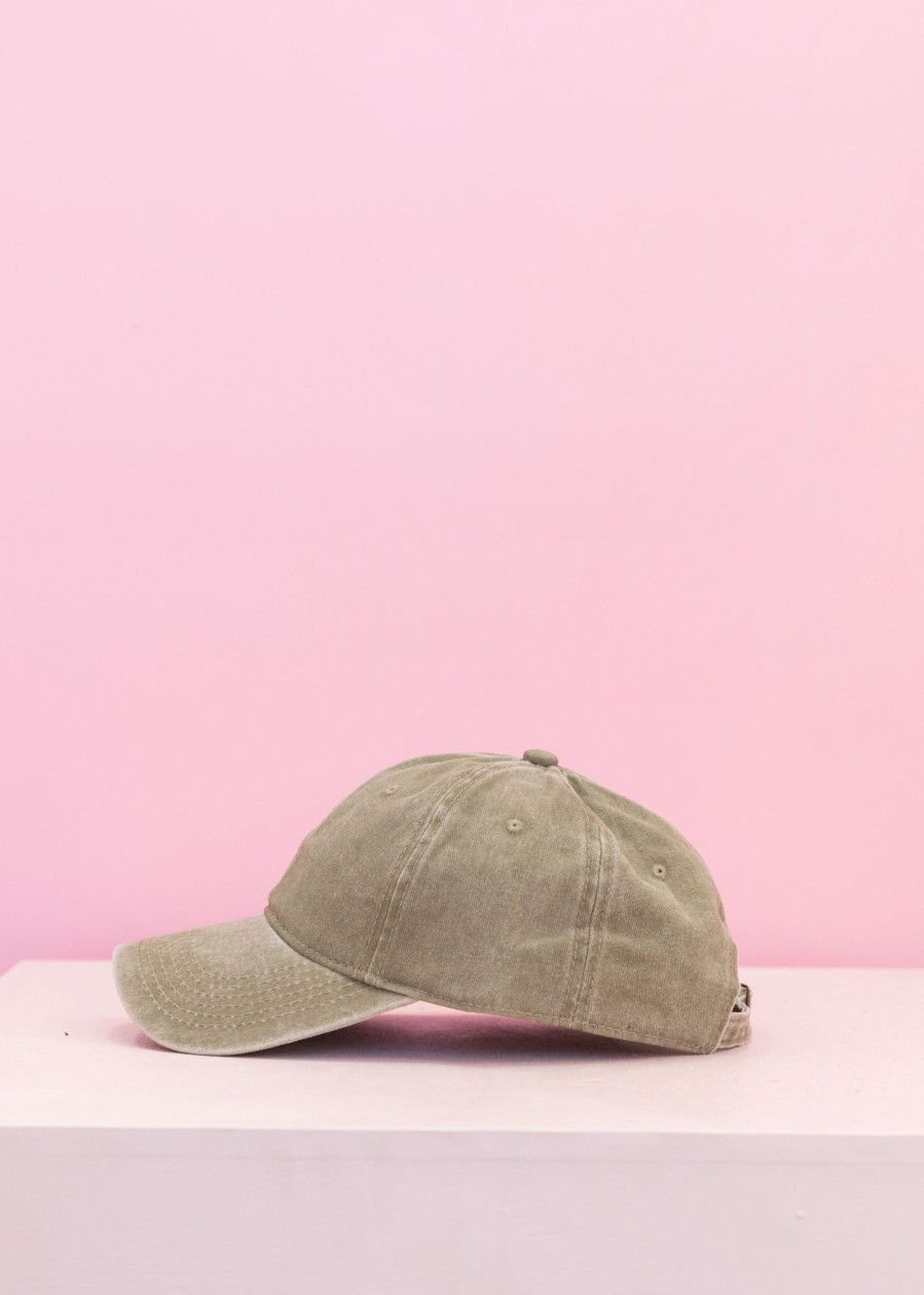 Accessories Proud Poppy Clothing Hats | Kylie Cap In Khaki