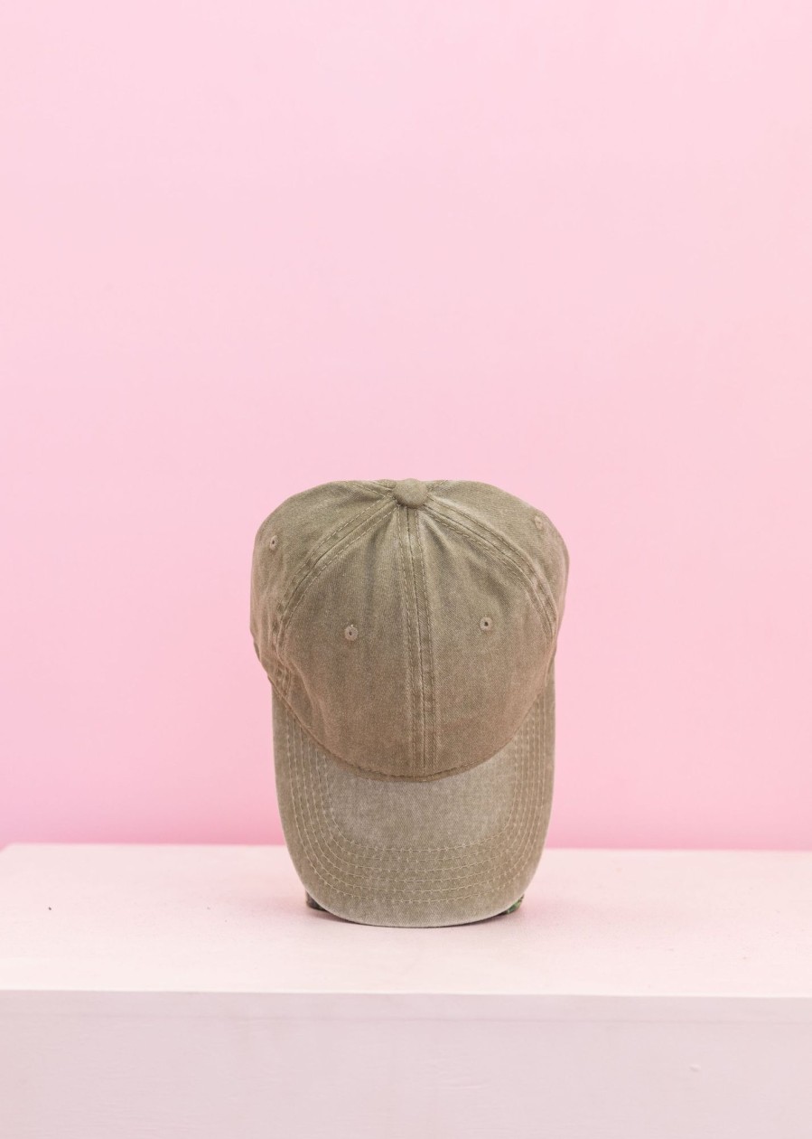 Accessories Proud Poppy Clothing Hats | Kylie Cap In Khaki