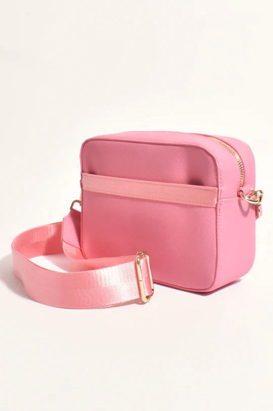 Accessories Proud Poppy Clothing Bags | Blakely Web Trim Camera Bag In Pink