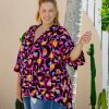 Clothing Proud Poppy Clothing Shirts | Bailey Shirt In Coco Print By Kasey Rainbow