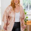 Clothing Proud Poppy Clothing Jackets & Coats | Harlequin Blouse Gold Sequin Jacket