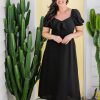 Dresses Proud Poppy Clothing | Colette Black Midi Dress