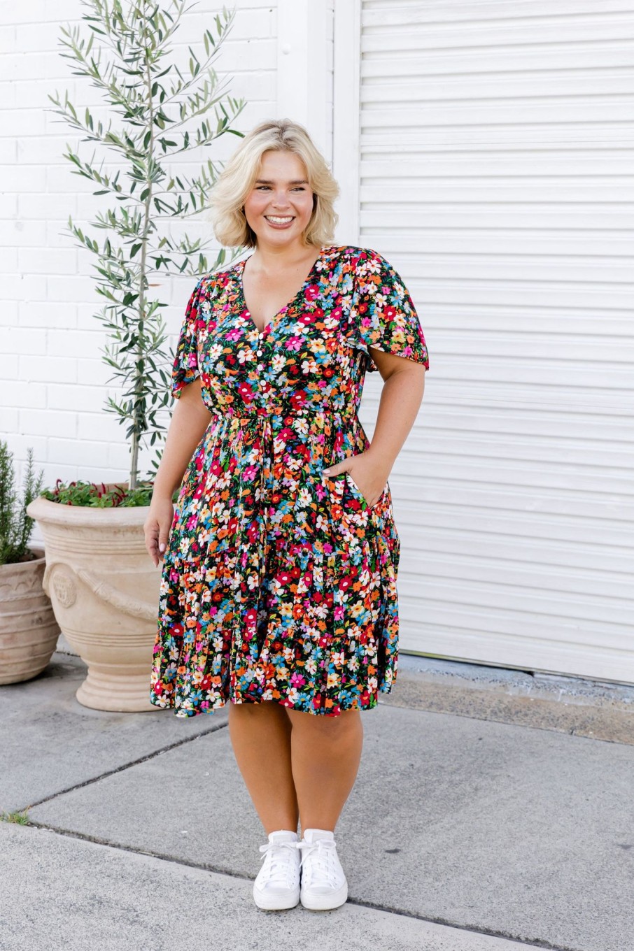 Dresses Proud Poppy Clothing | Charlie Dress In Azalea