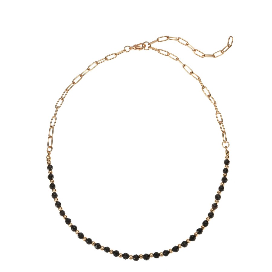 Accessories Proud Poppy Clothing Necklaces | Amor Necklace In Black