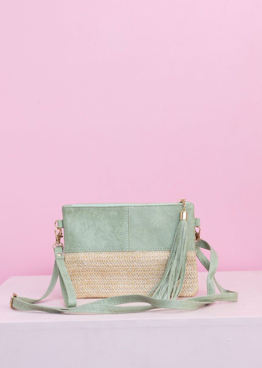 Accessories Proud Poppy Clothing Bags | Piper Bag In Pistachio