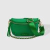 Accessories Proud Poppy Clothing Bags | Halsey Nylon Sling Bag Apple Green