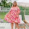 Dresses Proud Poppy Clothing | Peak Party Dress In Spring Bloom