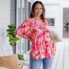 Clothing Proud Poppy Clothing Tops | Tiggy Peak Top In Spring Bloom