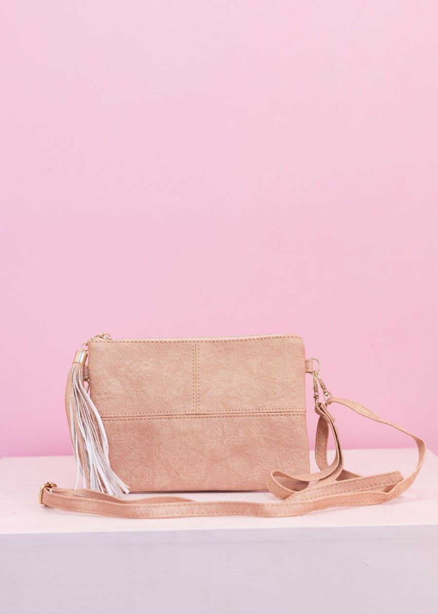 Accessories Proud Poppy Clothing Bags | Marissa Bag In Blush Pink