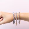 Accessories Proud Poppy Clothing Bracelets | 3 Piece Bead Bracelet Set In Grey