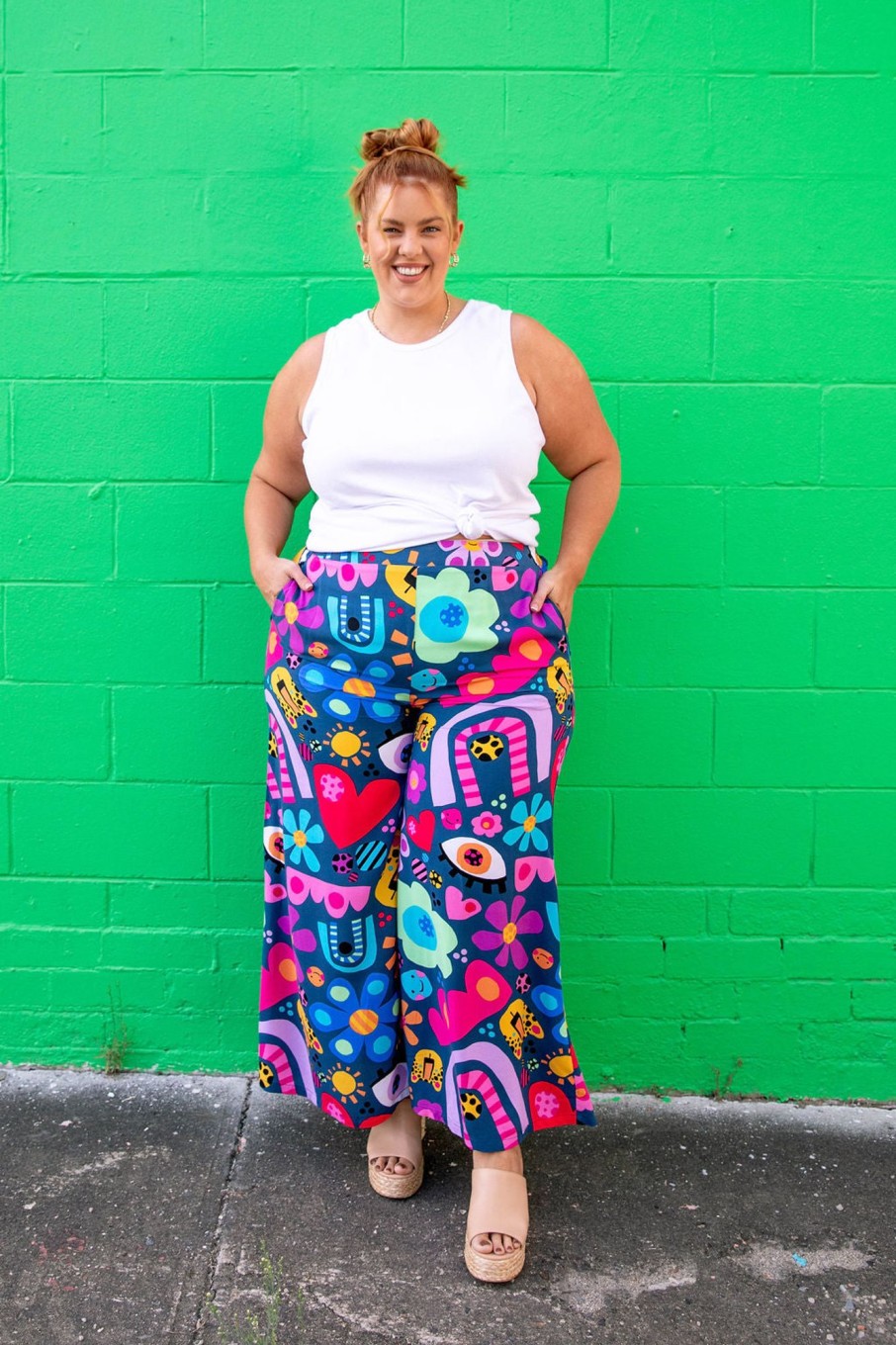 Clothing Proud Poppy Clothing Pants | Larsa Pants In Kasey Rainbow My Things