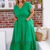 Dresses Proud Poppy Clothing | Louisa Green Maxi Dress