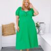 Dresses Proud Poppy Clothing | Colette Midi Dress In Green