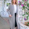 Clothing Proud Poppy Clothing Cardigans & Knits | Jane Cardigan In Grey