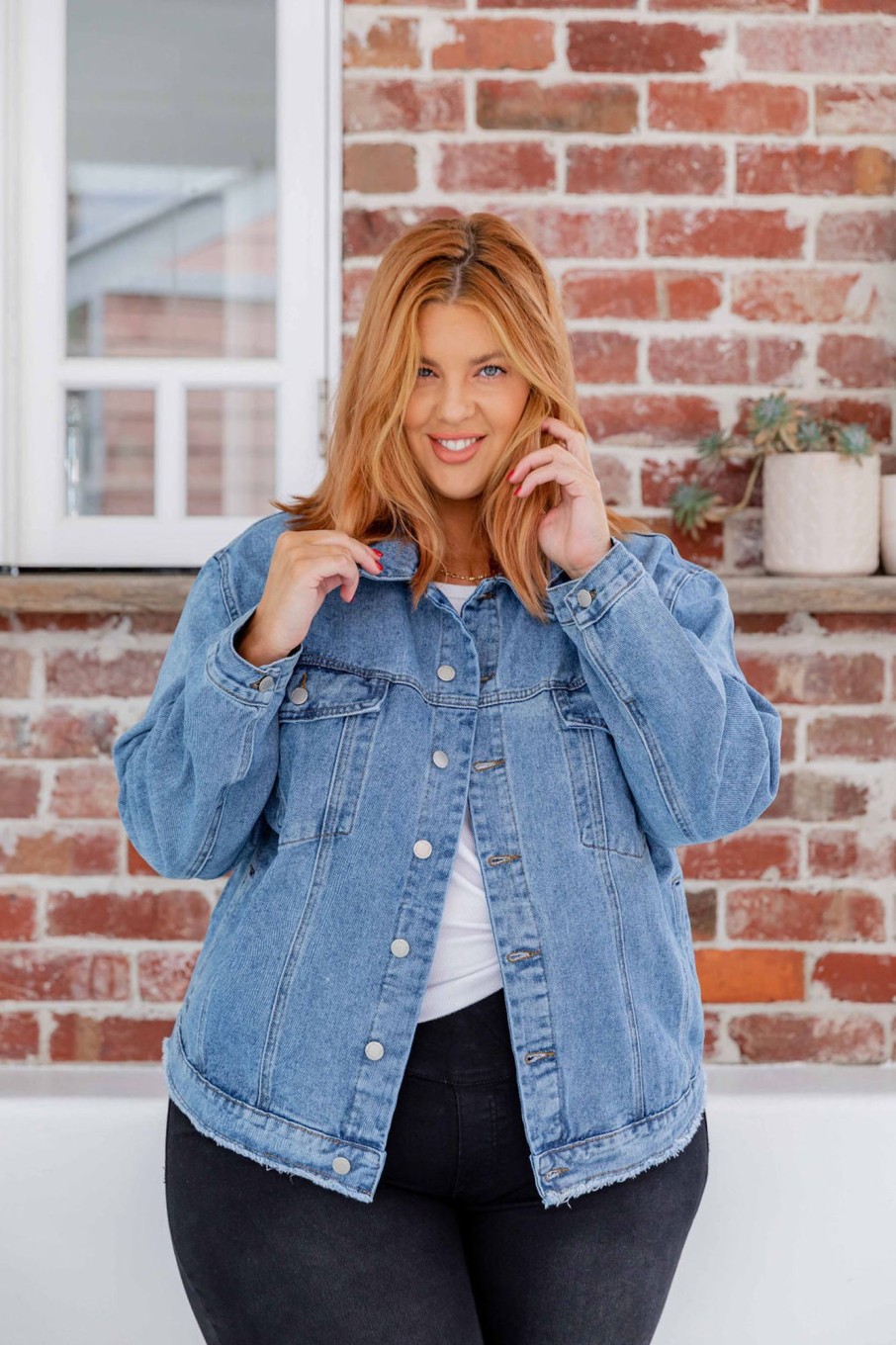 Clothing Proud Poppy Clothing Denim Jackets | Logan Boyfriend Denim Jacket